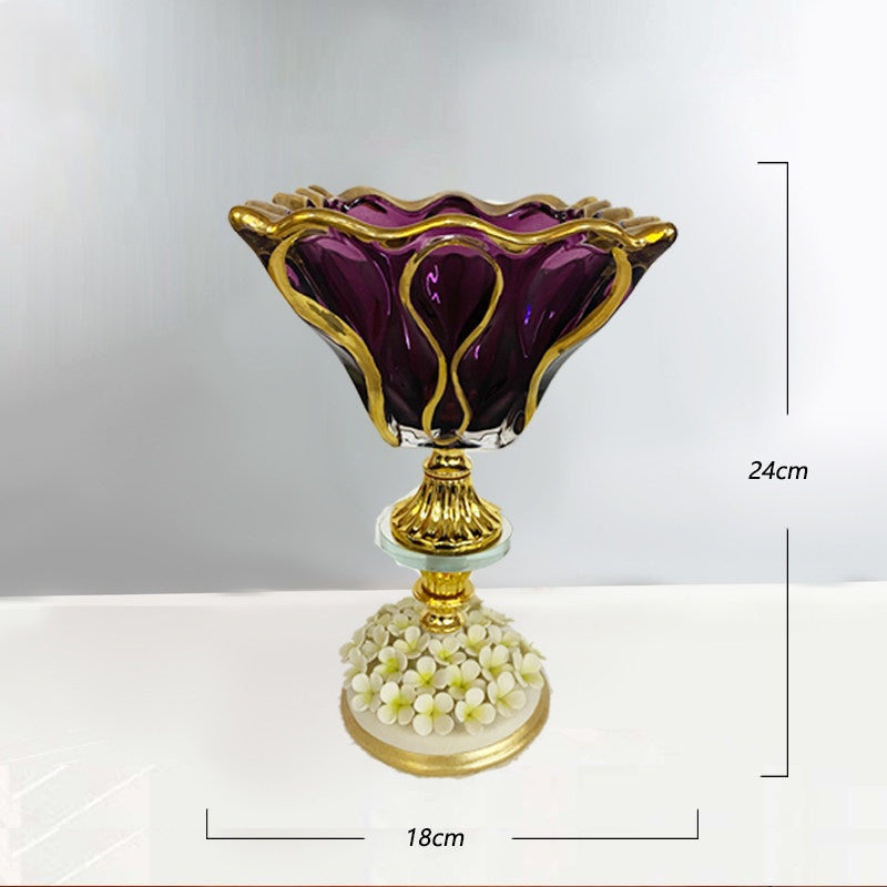 Modern, Light-luxury High-end Custom Glass Art Ornament As A Gift