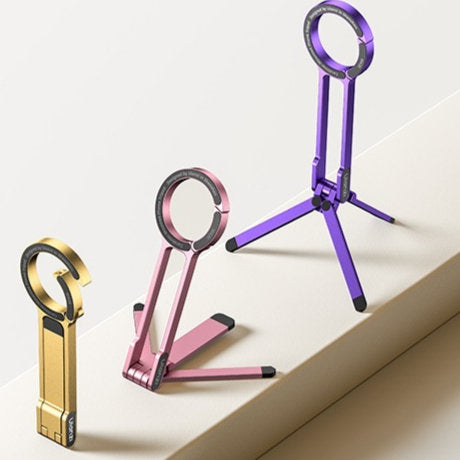 Climbing Button Carabiner Mobile Phone Holder Portable Photography