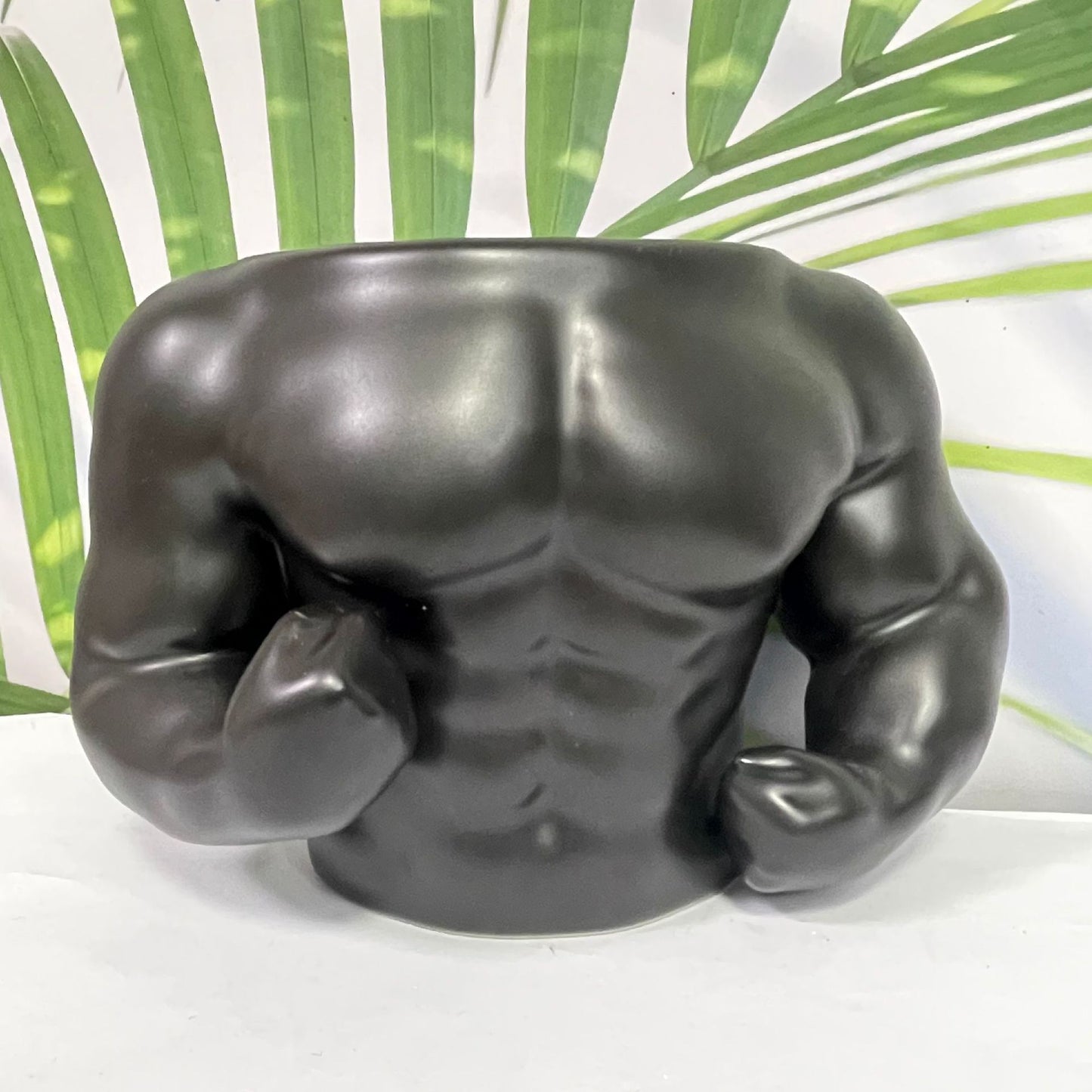 Sports Style Fitness 3D Stereo Firm Abs Ceramic Cup
