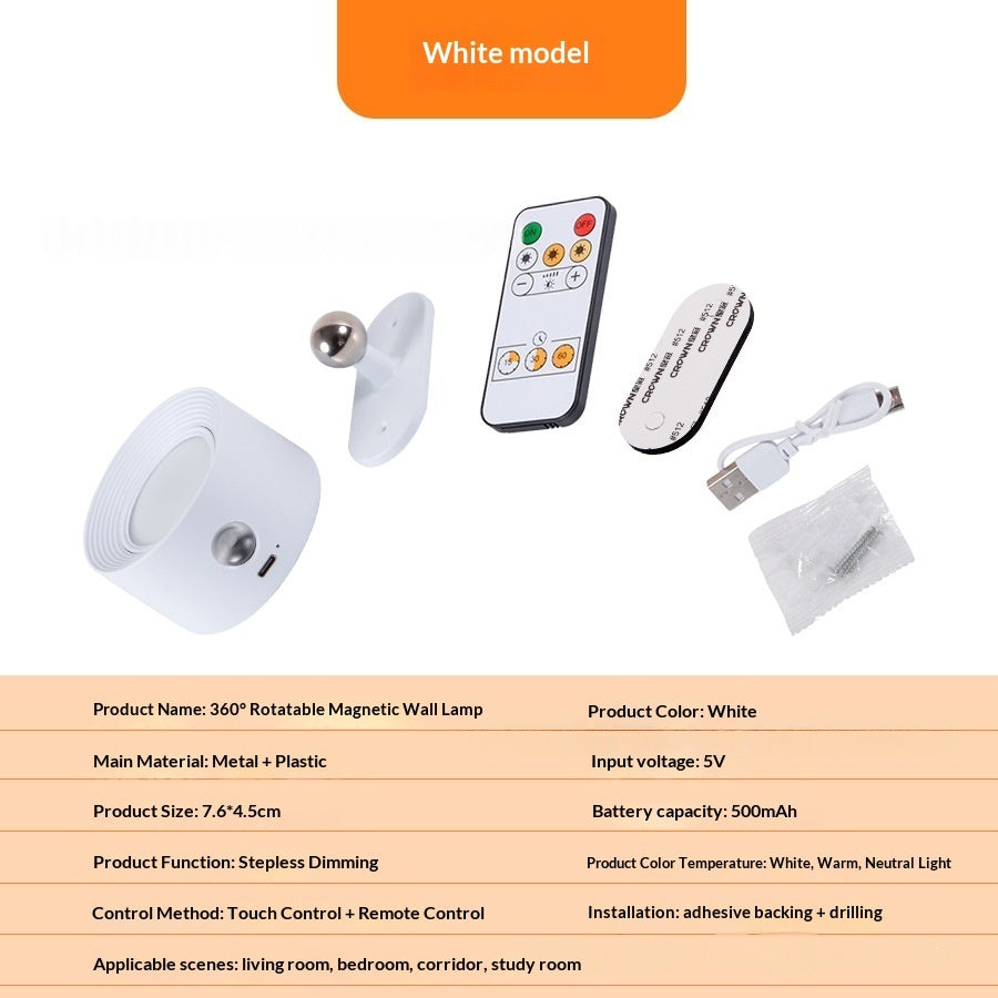 Charging Desk Lamp LED Soft Ambient Light