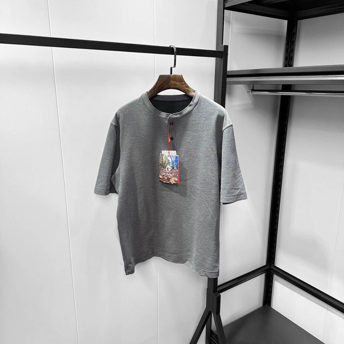 Mens Solid Color Waffle Knit Henley T Shirt 2 Buttons Placket Short Sleeve Breathable Casual Daily Workout Office Basic Tee Shirts