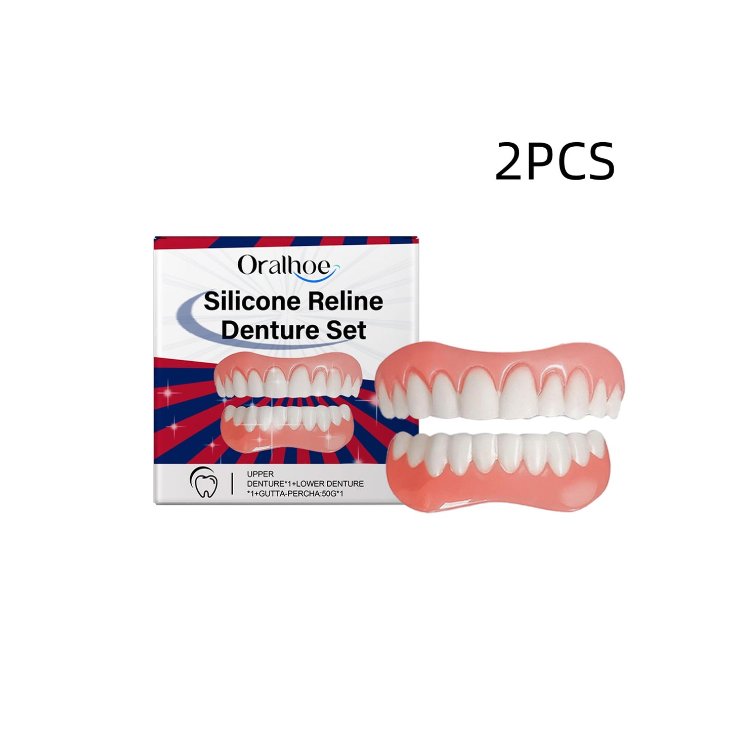 Teeth Modification To Improve The Beauty Of The Smile Comfortable Material Dentures Suit