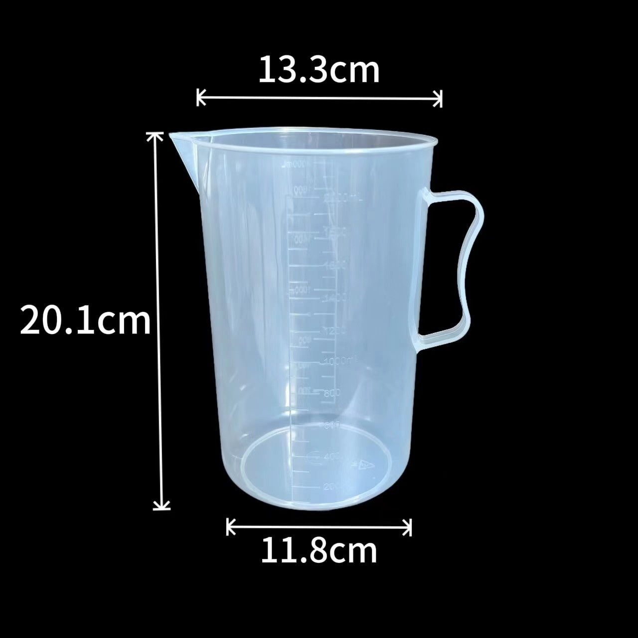 Measuring Cup With Graduations Kitchen Plastic Measuring Jug