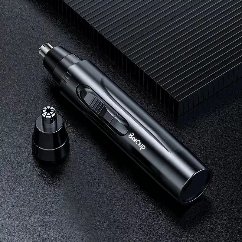 Black Electric Nose Hair Trimmer Ear And Nose Hair Trimmer