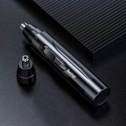 Black Electric Nose Hair Trimmer Ear And Nose Hair Trimmer