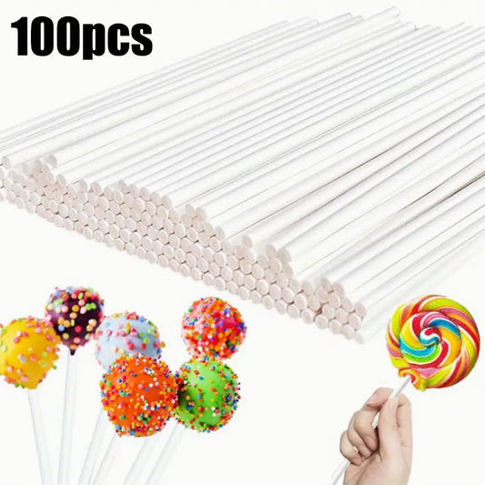Lollipop Paper Chocolate Candy Sticks Handmade Baking And Crafting Accessories