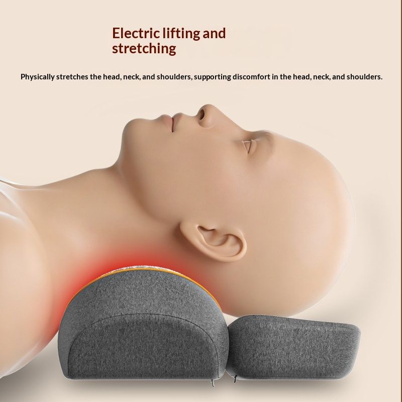 Smart Heated Vibration Waist And Neck Support Pillow Massager