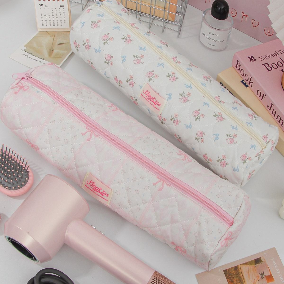 Travel Curling Iron And Straightener Storage Bag