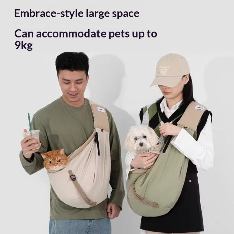 Pet Outing Tote Crossbody Carrier Portable Shoulder Bag Small Dog Travel