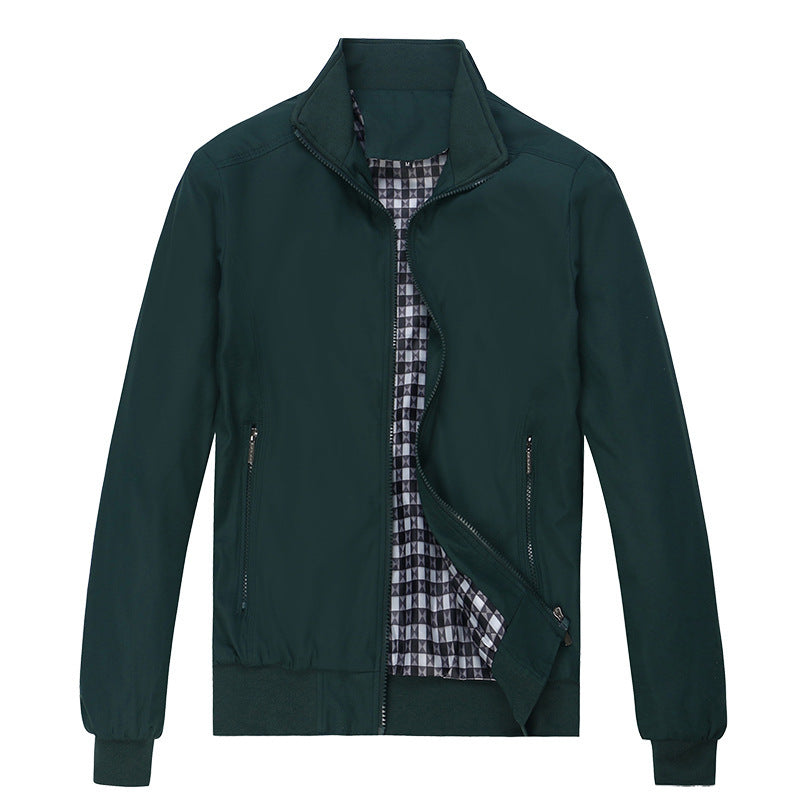 Men's Korean-style Cool Air Force Zipper Jacket
