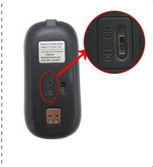 Dual-mode 5.0 Mute 2.4g Wireless Charging Mouse