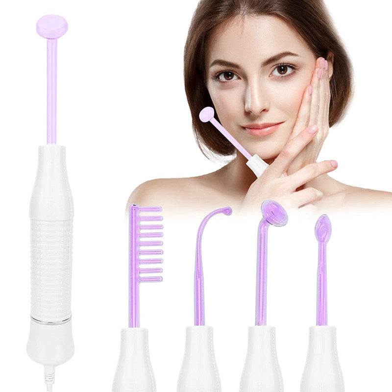 High-Frequency Facial Beauty Device Skin Care Electrode Stick