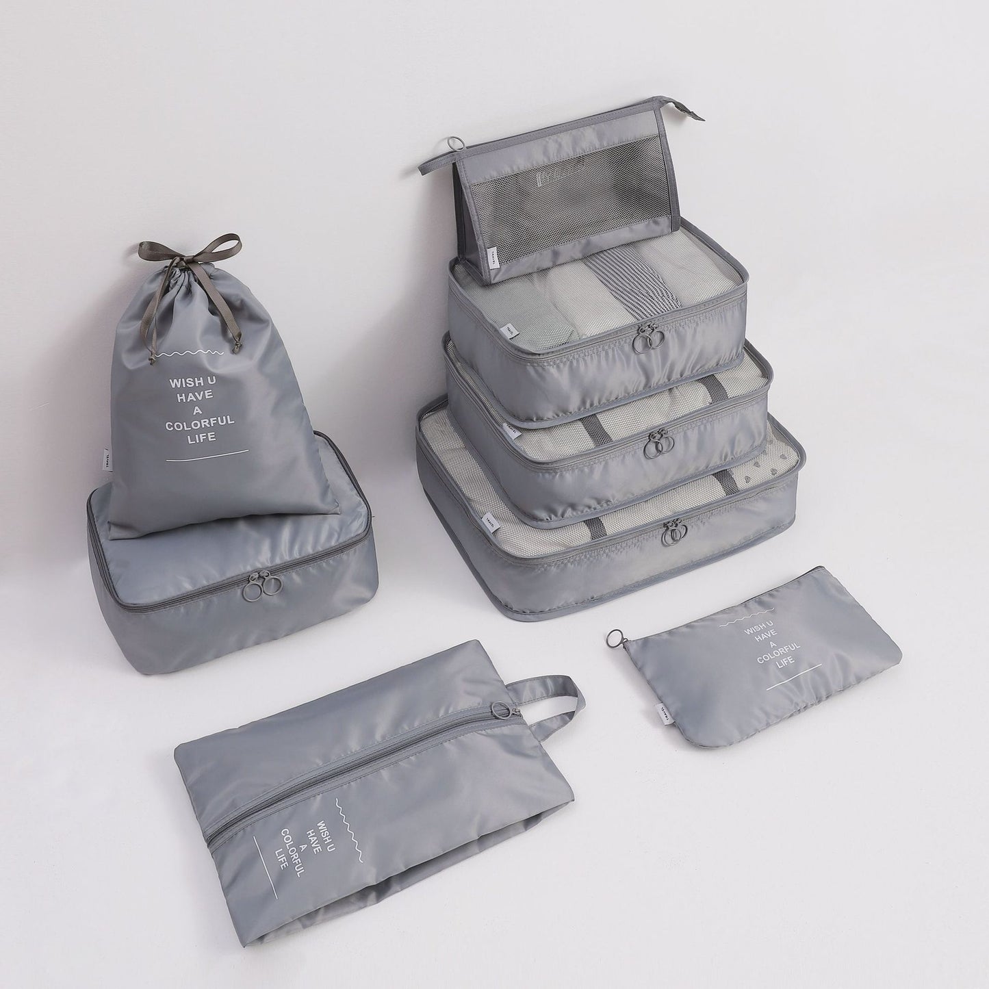 Waterproof Oxford Cloth Toiletry Makeup Organizer Set For Sorted Storage