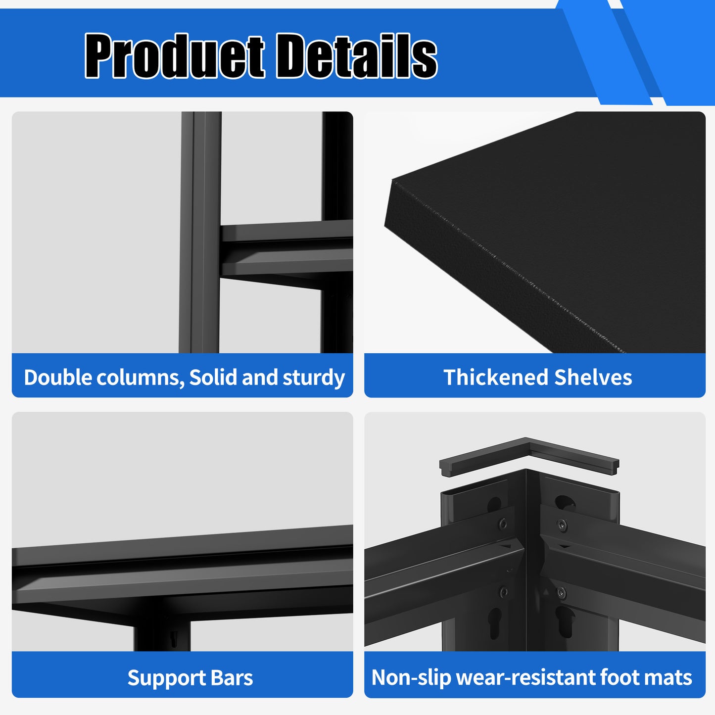 30-40 Gallon Fish Tank Stand - Metal Aquarium Stand, 47.2  W X 18 D X 39  H Adjustable Heavy Duty Garage Storage Shelving Rack, 3-Tier Fish Tank Rack Shelf For Home Office, Tank Not Included