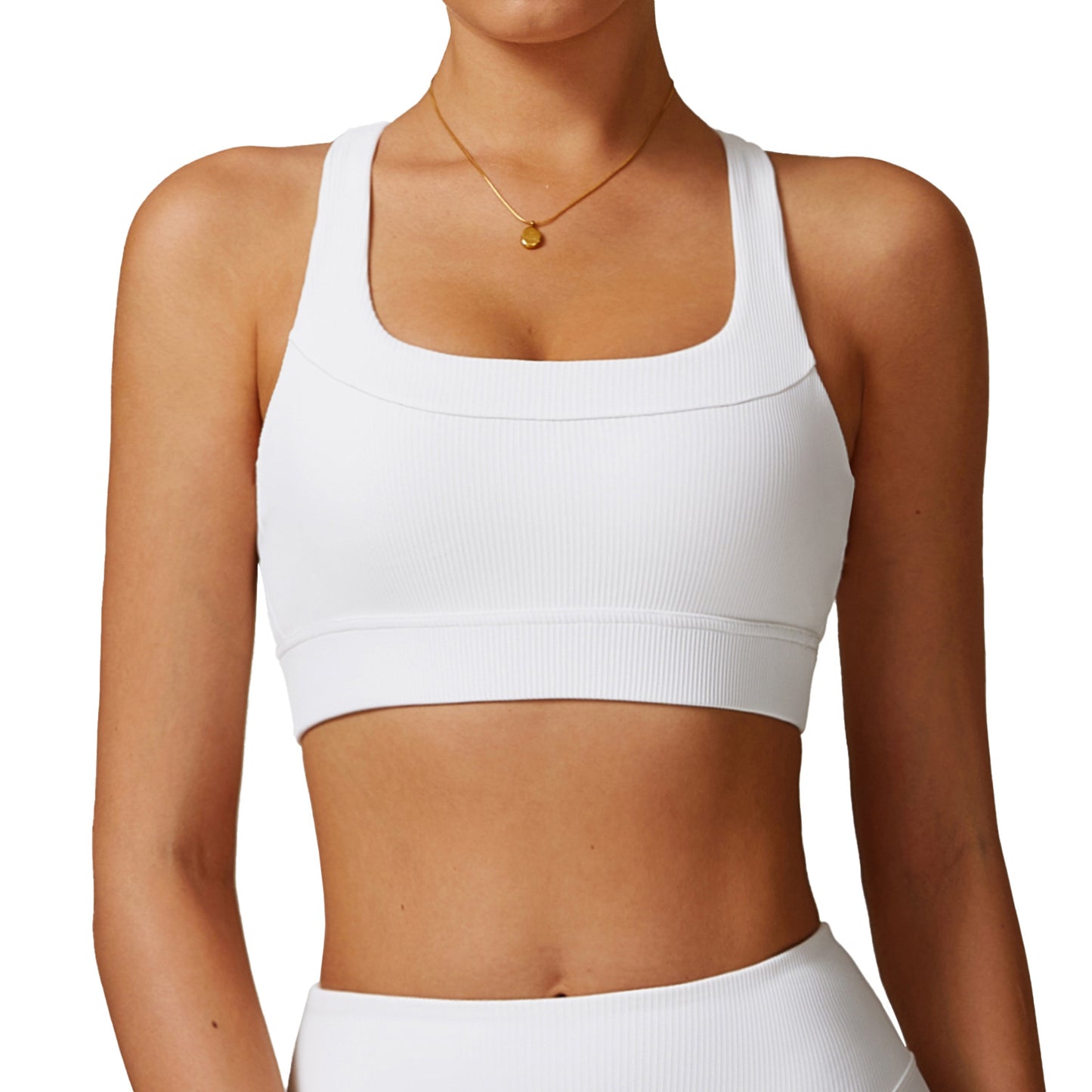 Threaded Tight Beauty Back Yoga Bra Top