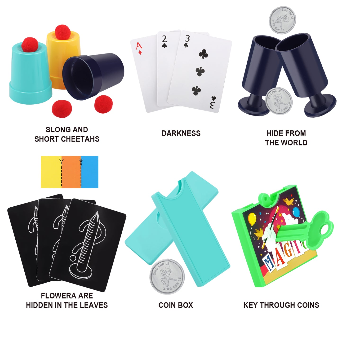 Fantasy Magic Gift Box 24 In 1,only Can Be Used On TK