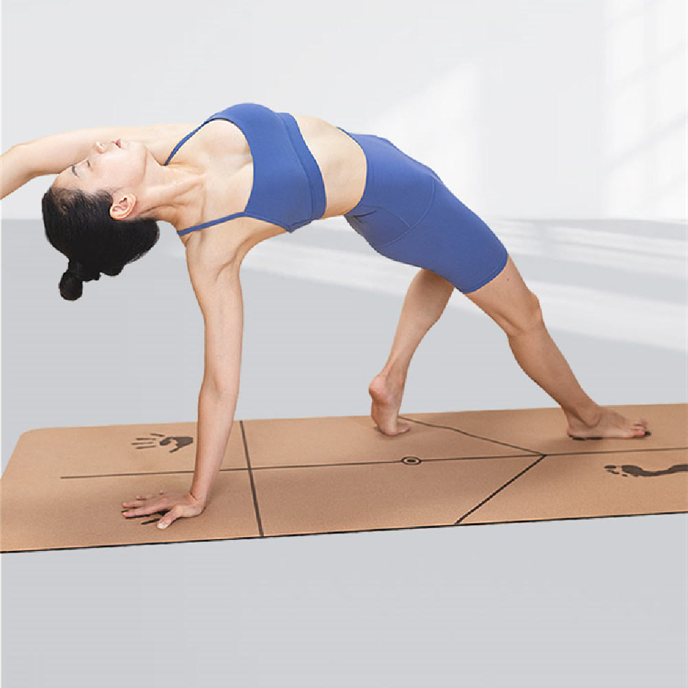 New Cork Natural Rubber Yoga Mat