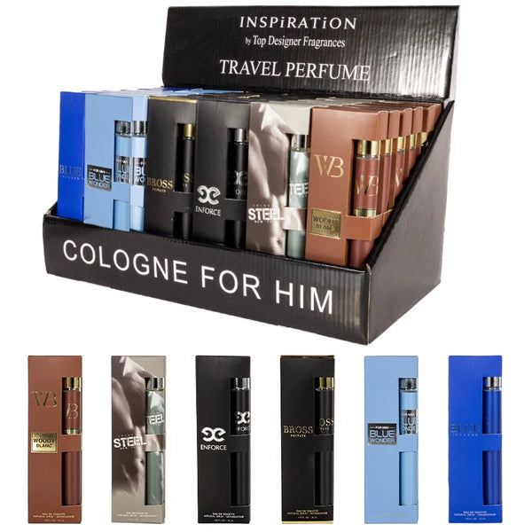 6pcs Set, 1.18fl.oz 35ml Each Bottle, Men's Eau De Toilette Spray, Long-Lasting Perfume, 6 Different Scent, Perfect For Dating, Daily Life, Parties, Gift Giving