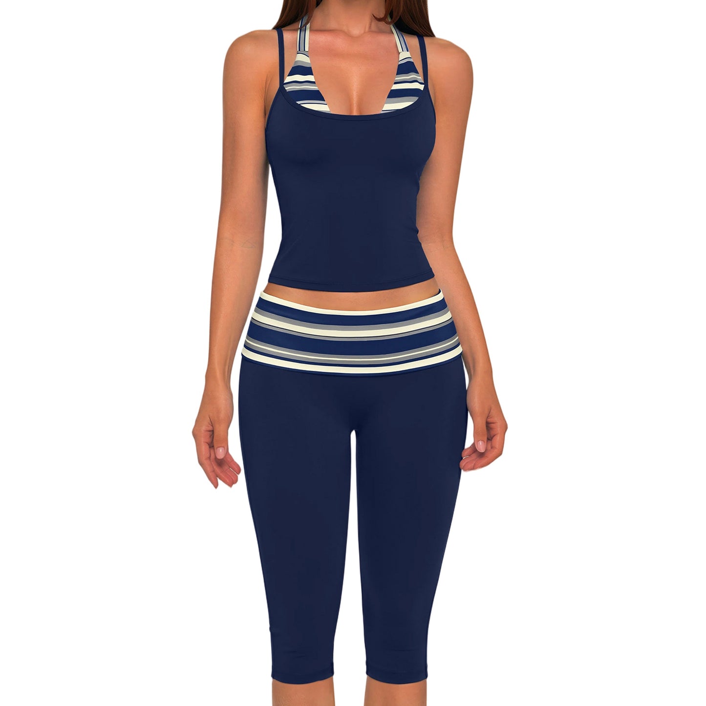 Womens Shock-Absorbing Pilates Workout Fitness Apparel