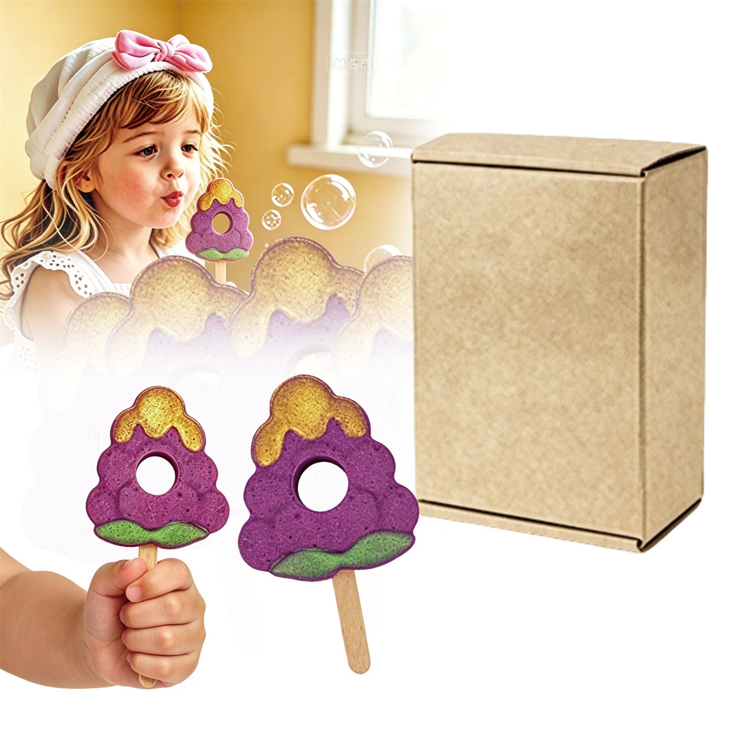 Lollipop Bath Ball