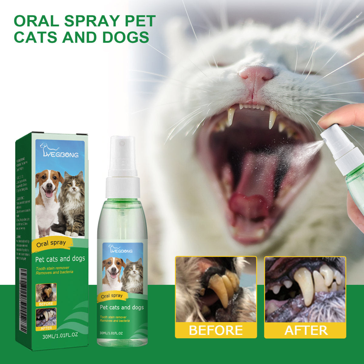 Pet Tooth Cleaning Spray