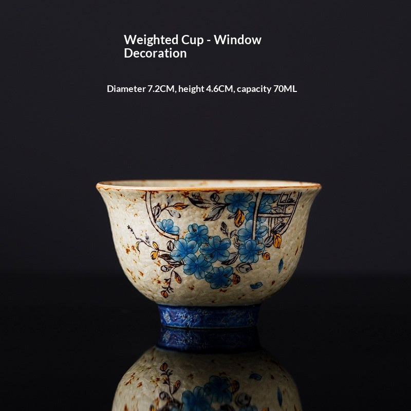 Household Chinese-style Vintage Tea Set Cups