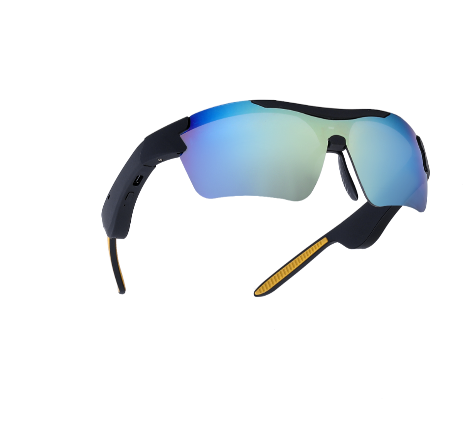 Smart Cycling Sunglasses UV401 Anti-UV Windproof Outdoor Road Bike Sports Sunglasses Wireless Bluetooth Audio Riding Sunglasses