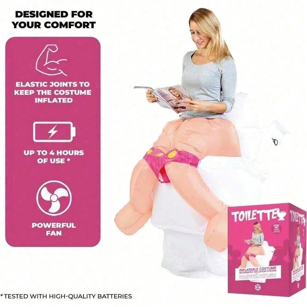 Perfect Valentine Gift Inflatable Costume For Adults With Pump Hilarious Blow Up Halloween Party Outfit, Group Costumes For Bachelorette Birthday Sporting Events, One Size Fits Most