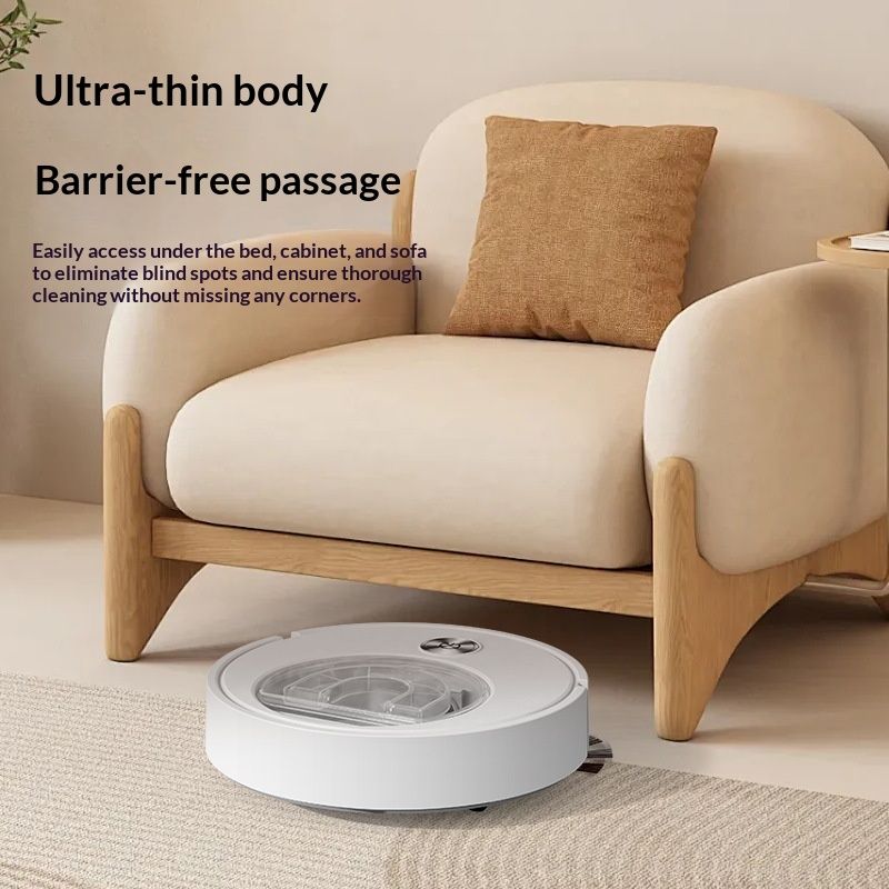 Smart Robotic Vacuum Cleaner Fully Automatic Floor Sweeper 3-in-1 Vacuum Cleaner