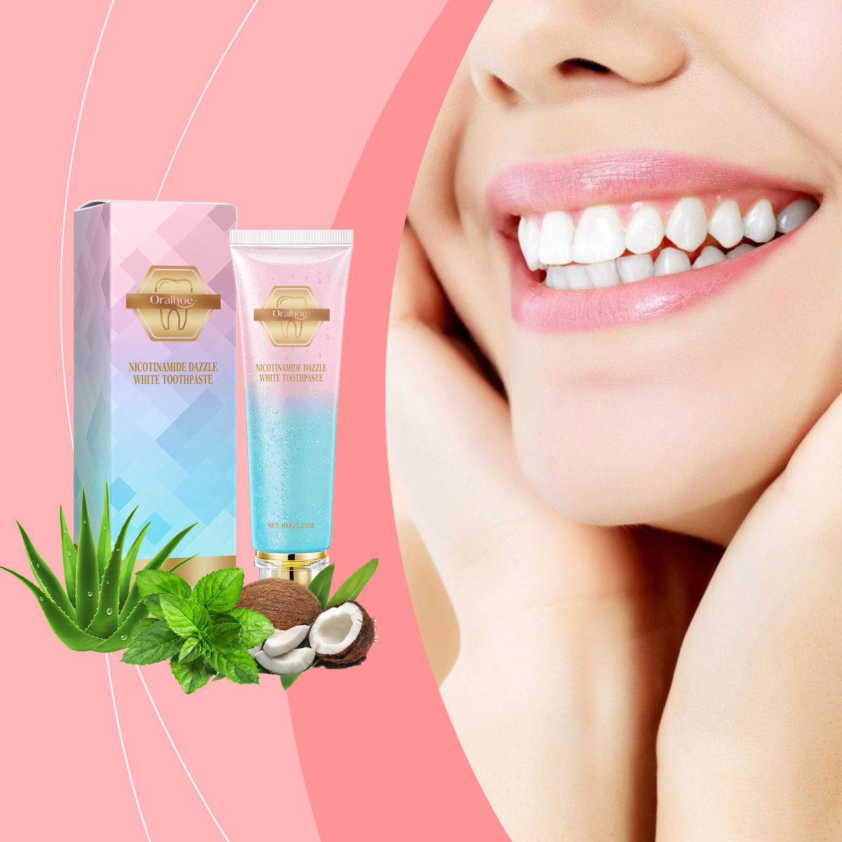 Nicotinamide Toothpaste Cleaning Care Daily Care
