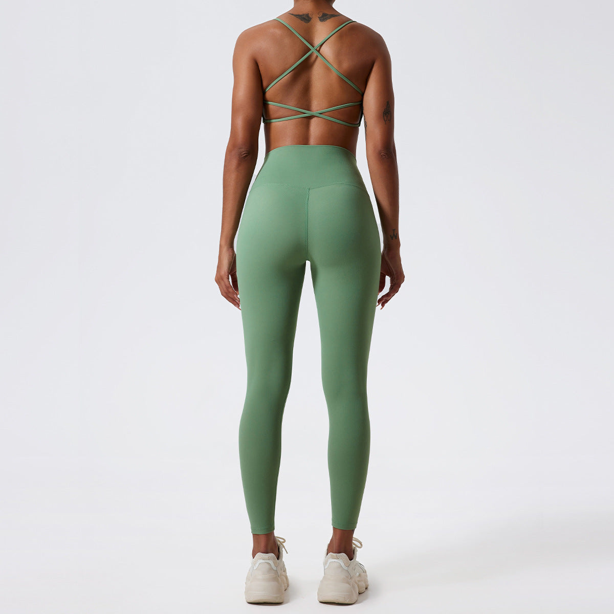 Nude Feel Yoga Suit Beauty Back Breathable Underwear Tight And Quick-drying