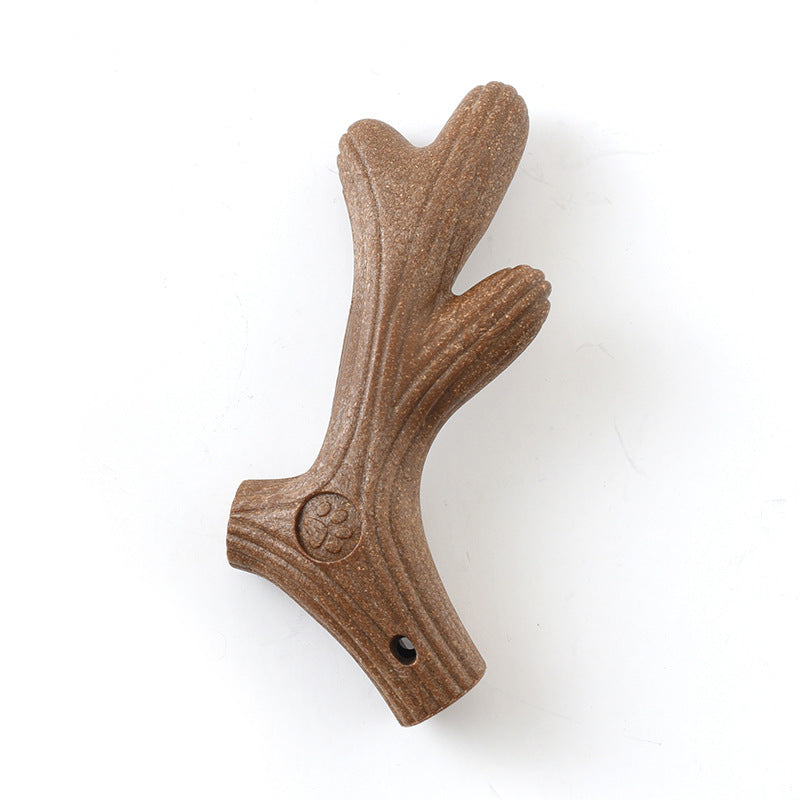 Pet Chew Toy Bone-shaped Made Of Bamboo Helps Grind Teeth Strengthens Teeth And Is Highly Durable