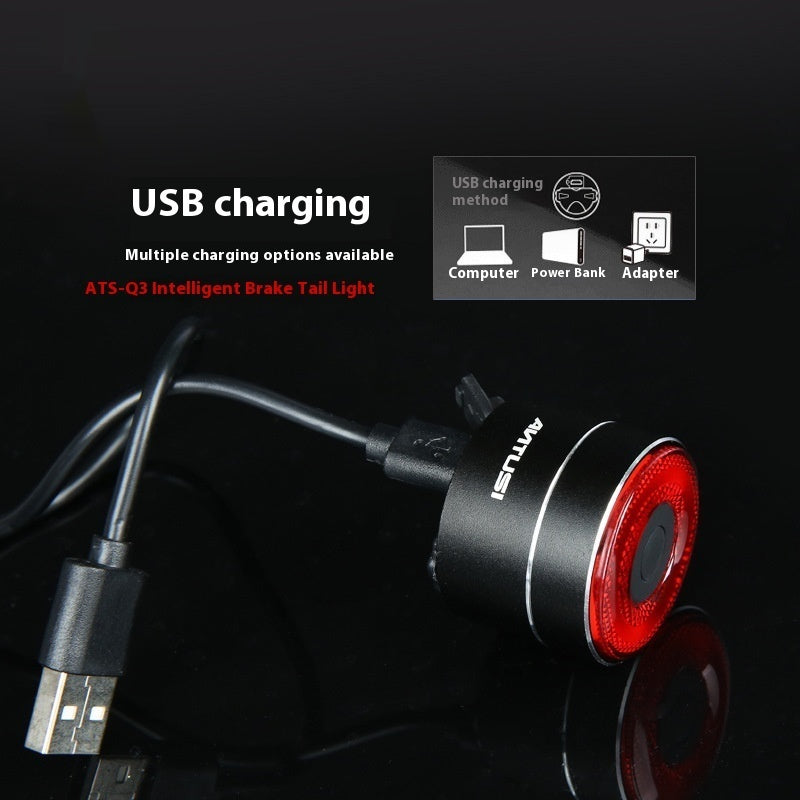 USB Charging Intelligent Brake Sensing Tail Light