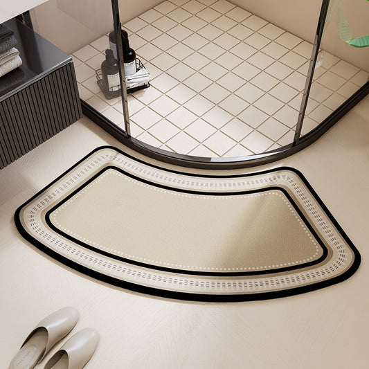 Diatomaceous Water-absorbing Bath Mat For The Toilet And Shower