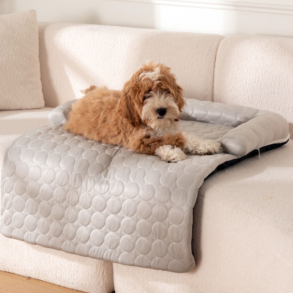 Bed Pet Cooling Mat Dog House Crate Cat Ice Silk Sleeping Cooling