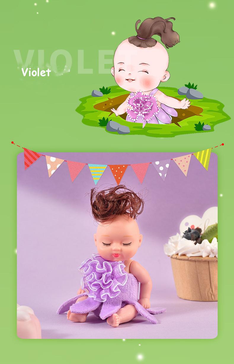 6 Newly Upgraded Sleeping Princess Dolls Girls' Toy Gift Box Set Adorable Princess Figures In Various Styles