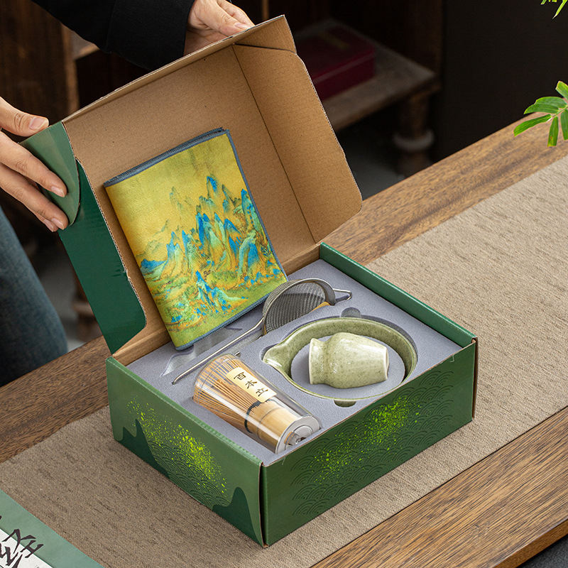 Ceramic Japanese Tea Ceremony Accessories For Making Matcha
