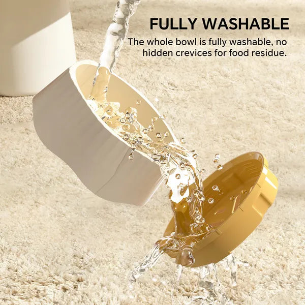 Pink-Dual-purpose Slow Food Bowl, Fast&slow Food Can Be Freely Switched To Adapt To Different Pet Eating Habits, Cross-border Hot Selling Pet Supplies