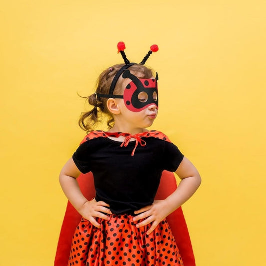 Ladybug Cape, Ladybug Costume With Mask, Ladybug Cape, Cosplay, Animal Costume, Ladybug Costume Accessories For Halloween, Carnival, Masquerade, Theme Party, Photo Booth Props, Photo Booth Props