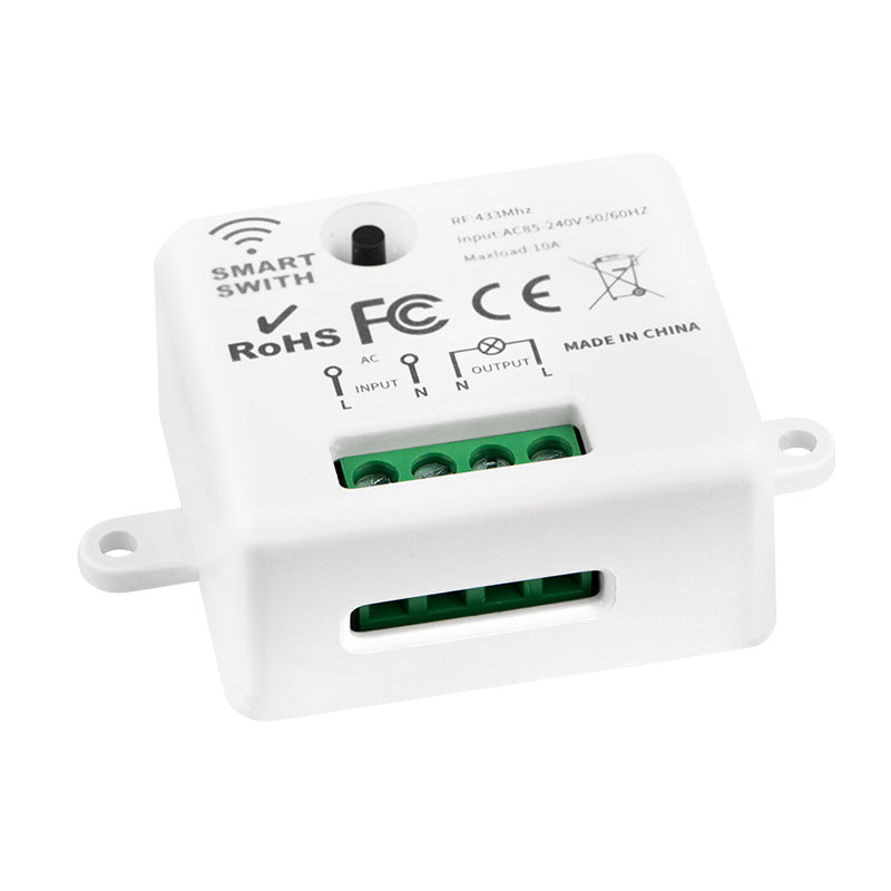 WiFi 433 MHz Mini Smart Switch TUYA Single Live And Neutral Wire