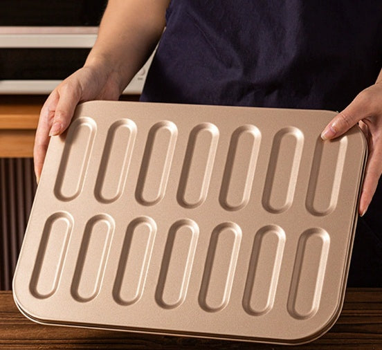 Ladyfinger Biscuit Cake Cookie Pan Tray Household Oven Mold Baking Tools