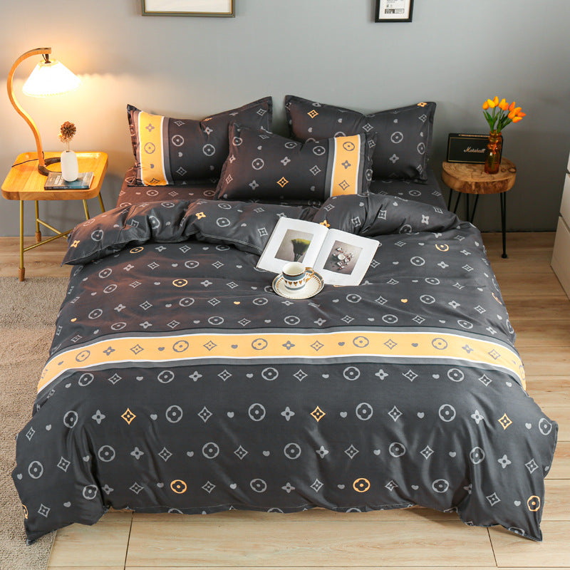 New Active Aloe Cotton Bed Four-piece Set