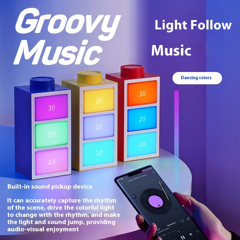 Beating Music Desktop Night Light Charging Timing Ambience Light
