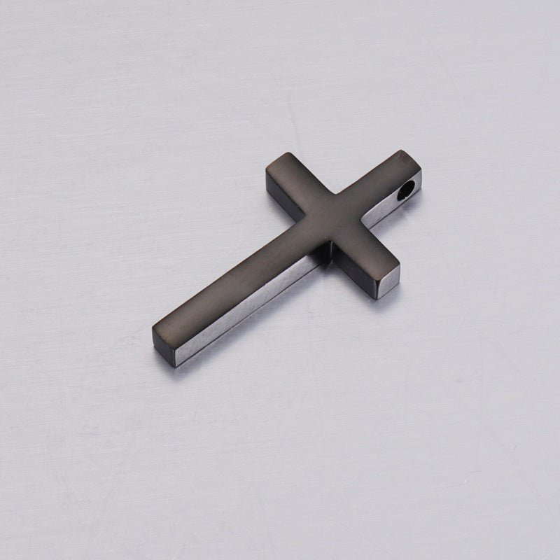 Mirror Stainless Steel Cross Ornament Accessories