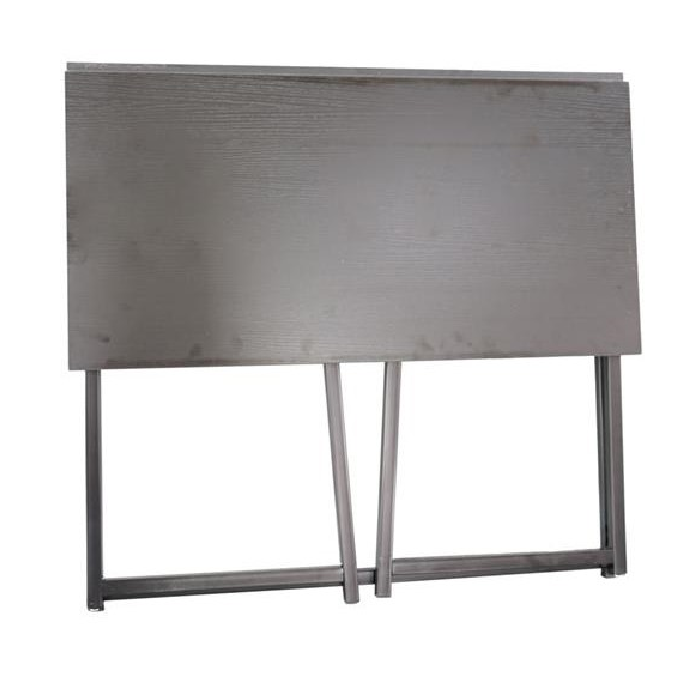 Simple Collapsible Computer Desk Black