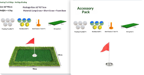 Golf Mini Water Green Outdoor Putting Practice Golf