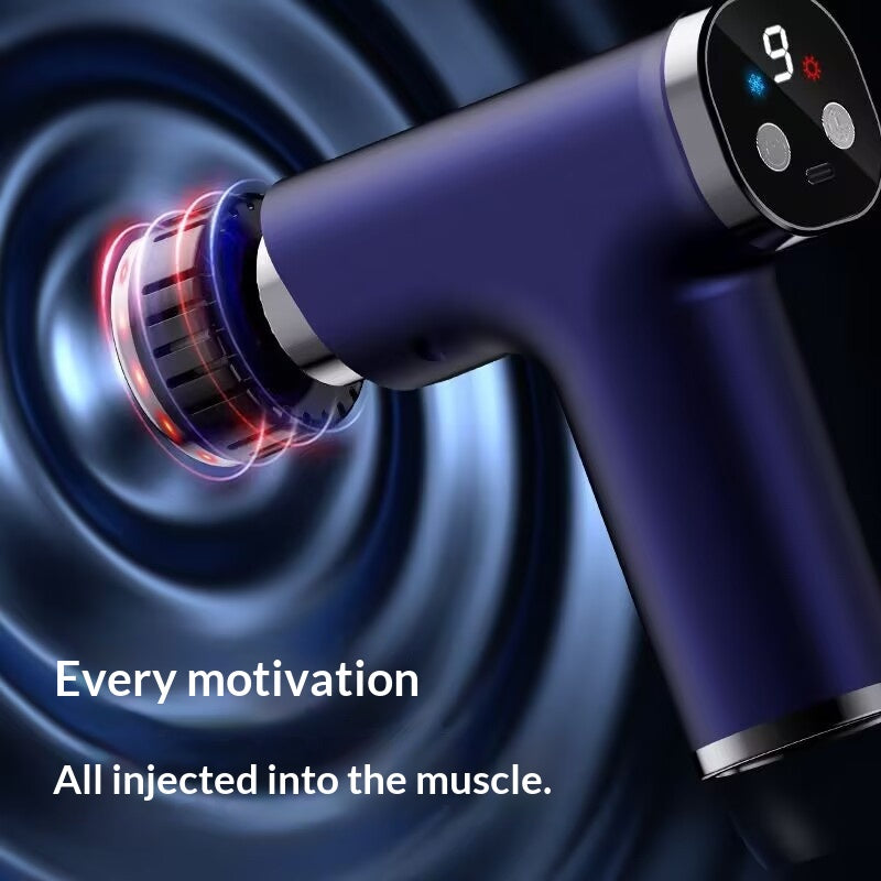780 Hot And Cold Therapy Massage Gun With Multiple Heads