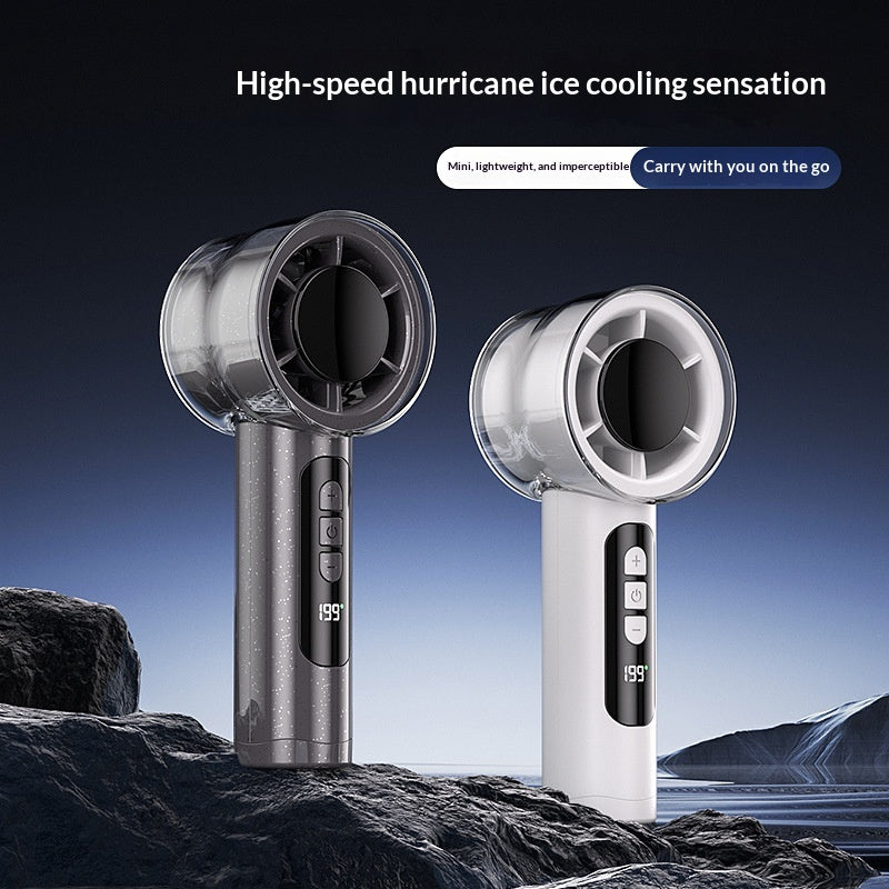 Handheld Mini Fan With Convenient Charging