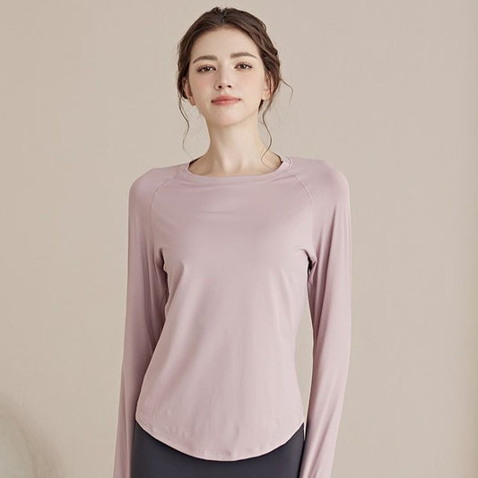 Loose-Fitting Quick-Drying Yoga Top For Women