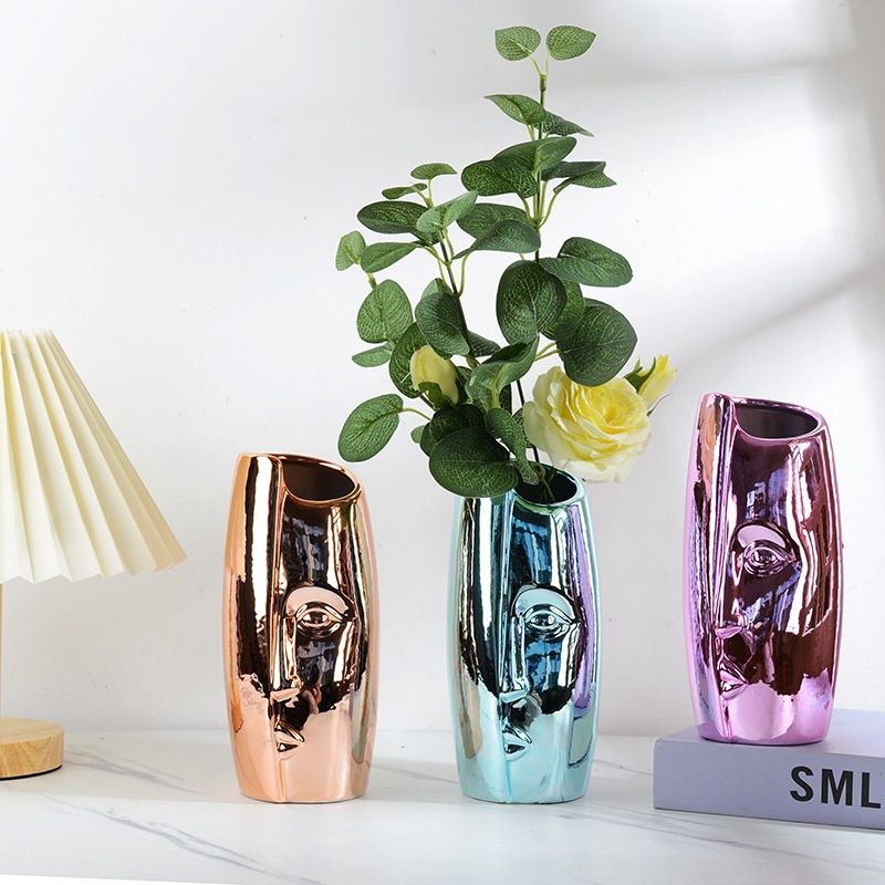 Ceramic Dried-flower Vase, Home And Guesthouse Living Room Decoration